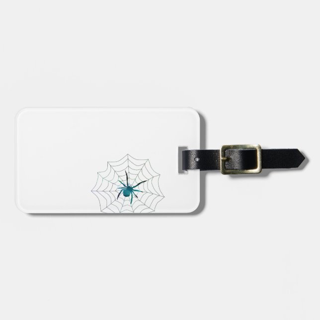 Spider Luggage Tag (Front Horizontal)