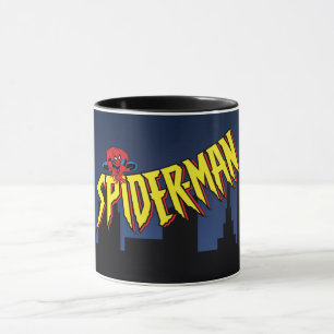 Spider-Man 90's Animated Series Title Screen Mug