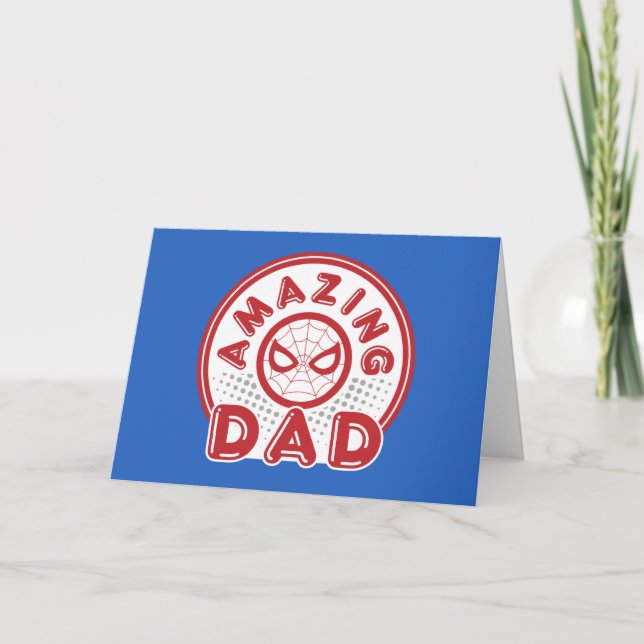 Spider-Man | Amazing Dad Card (Front)