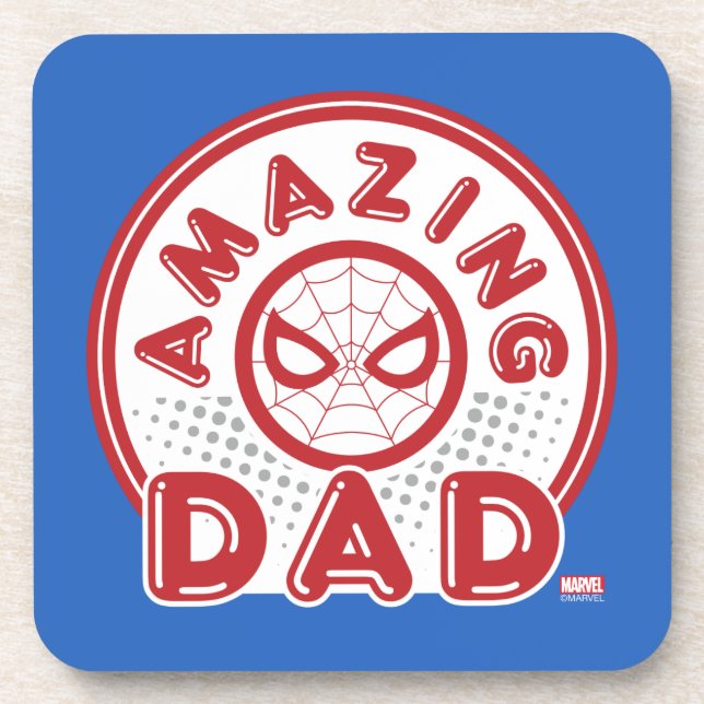 Spider-Man | Amazing Dad Coaster (Front)