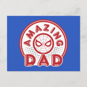 Spider-Man   Amazing Dad Postcard