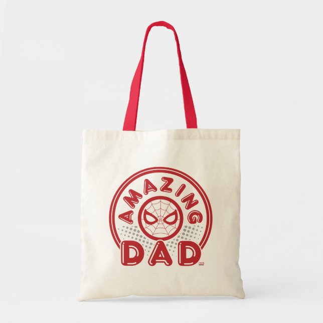 Spider-Man | Amazing Dad Tote Bag (Front)