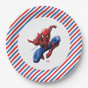 Spider-Man Birthday Paper Plate
