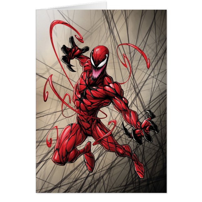 Spider-Man | Carnage Leaping Forward (Front)