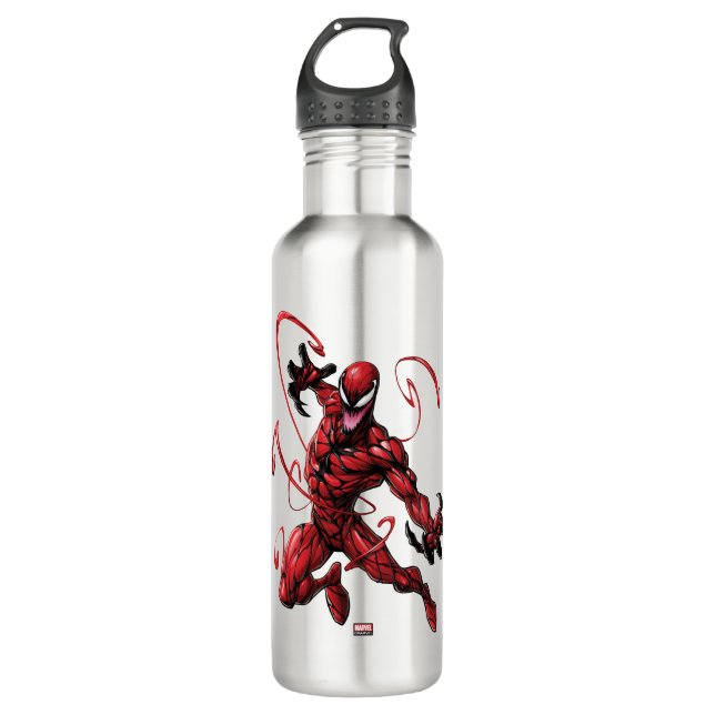 Spider-Man | Carnage Leaping Forward 710 Ml Water Bottle (Front)