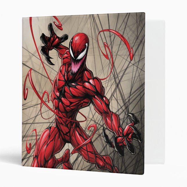 Spider-Man | Carnage Leaping Forward Binder (Front/Inside)