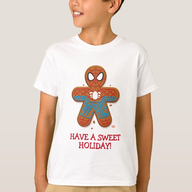 Spider-Man Cookie T-Shirt (Front)