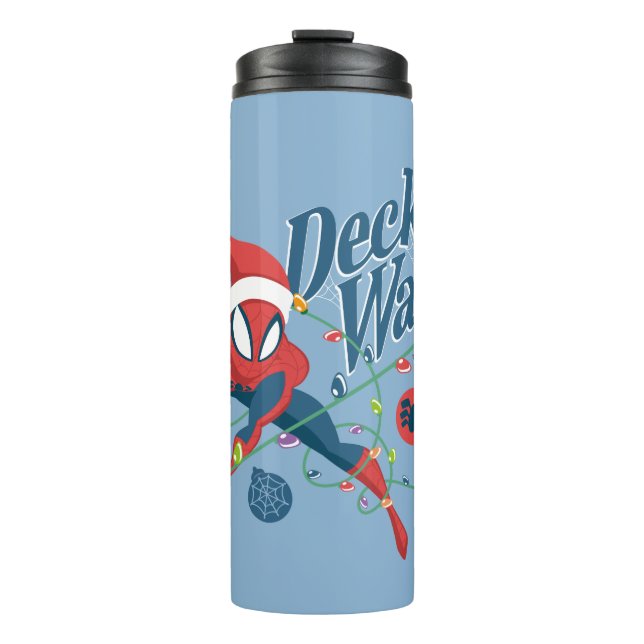 Spider-Man "Deck The Walls" Thermal Tumbler (Front)
