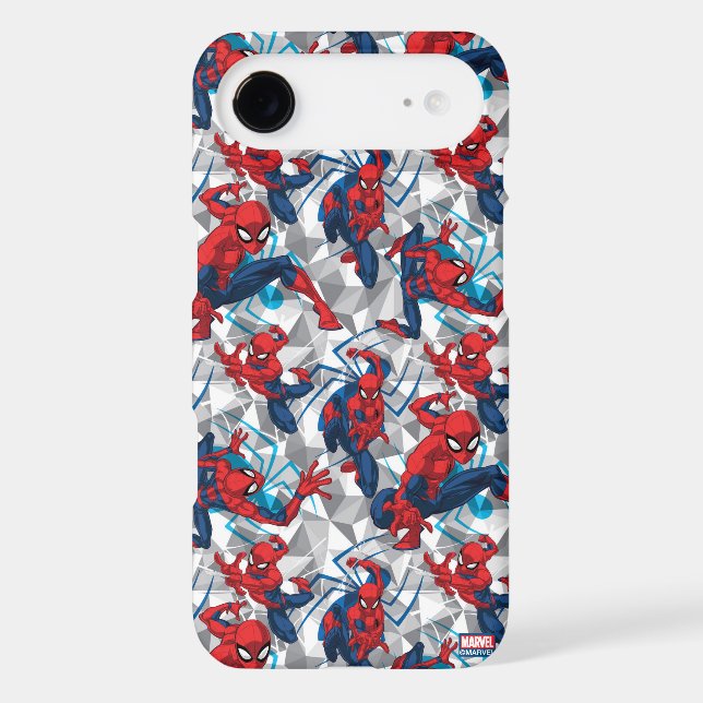 Spider-Man | Geometric Character Art Pattern Case-Mate Samsung Galaxy Case (Back)