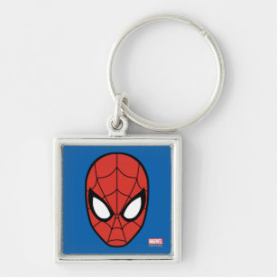 Spider-Man Head Icon Keychain