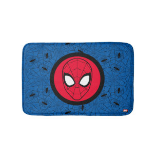 Spider-Man   Head Logo Bath Mat