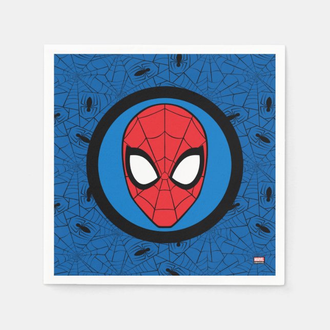 Spider-Man | Head Logo Napkin (Front)