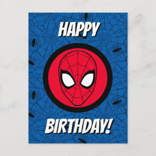 Spider-Man   Head Logo Postcard