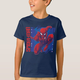 Spider-Man   High-Tech Character Badge T-Shirt