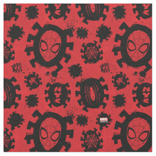 Spider-Man   Iconic Graphic Spider Pattern Fabric