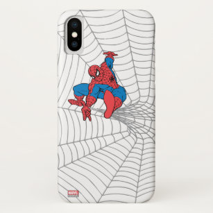 Spider-Man in Centre of Web Case-Mate iPhone Case