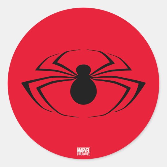 Spider-Man Logo Classic Round Sticker | Zazzle.ca