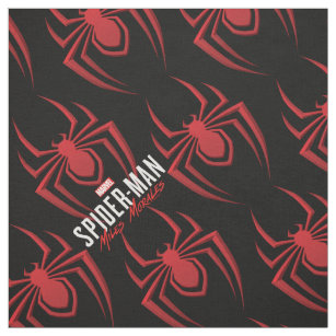 Spider-Man Miles Morales Spider Icon Fabric