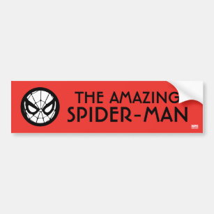Spider-Man Retro Icon Bumper Sticker