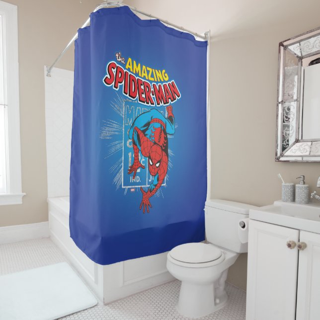 Spider-Man Retro Price Graphic (In Situ)