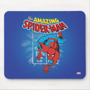 Spider-Man Retro Price Graphic Mouse Pad