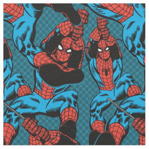 Spider-Man Retro Web Swing Fabric