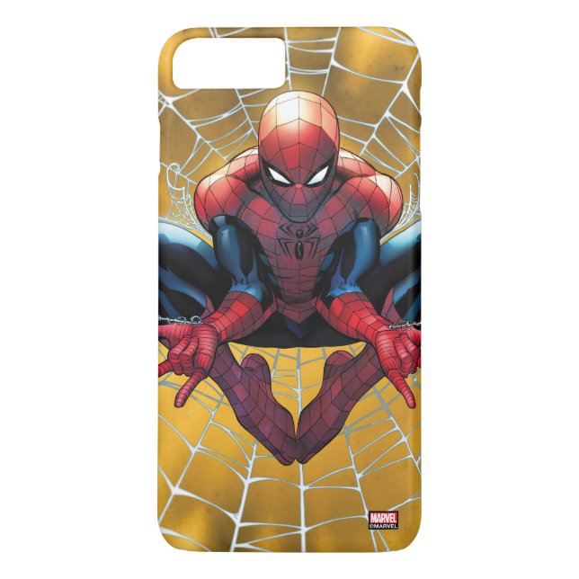 Spider-Man | Sitting In A Web Case-Mate iPhone Case (Back)