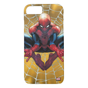 Spider-Man Sitting In A Web Case-Mate iPhone Case