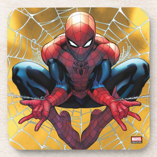 Spider-Man | Sitting In A Web Coaster (Front)