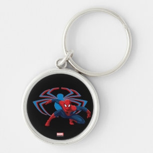 Spider-Man & Spider Character Art Keychain