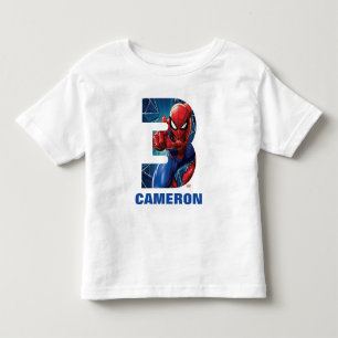 Spider-Man   Super Hero Birthday Toddler T-shirt