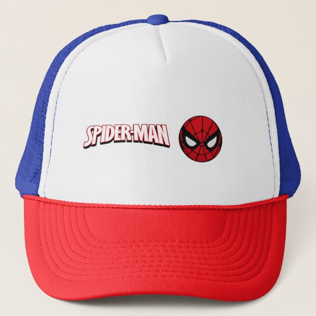 Spider Man T-Shirt For kids Trucker Hat (Front)