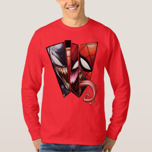 Spider-Man   Venom, Carnage, & Spider-Man Cutout T-Shirt