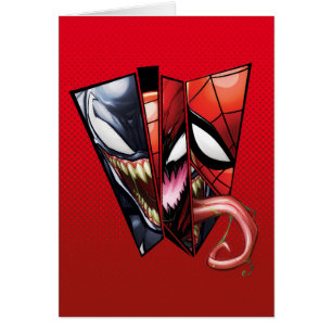 Spider-Man Venom, Carnage, & Spider-Man découpag
