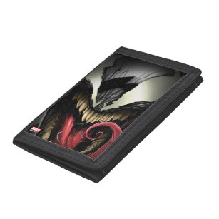 Spider-Man   Venom Close-Up Trifold Wallet