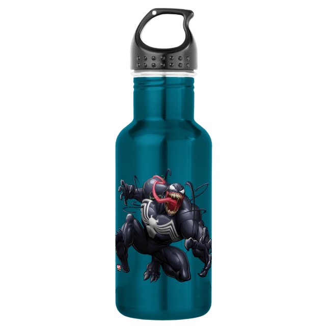 Spider-Man | Venom Leaping Forward 532 Ml Water Bottle (Front)