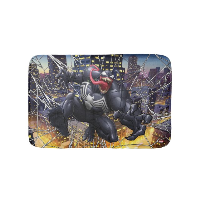 Spider-Man | Venom Leaping Forward Bath Mat (Front)