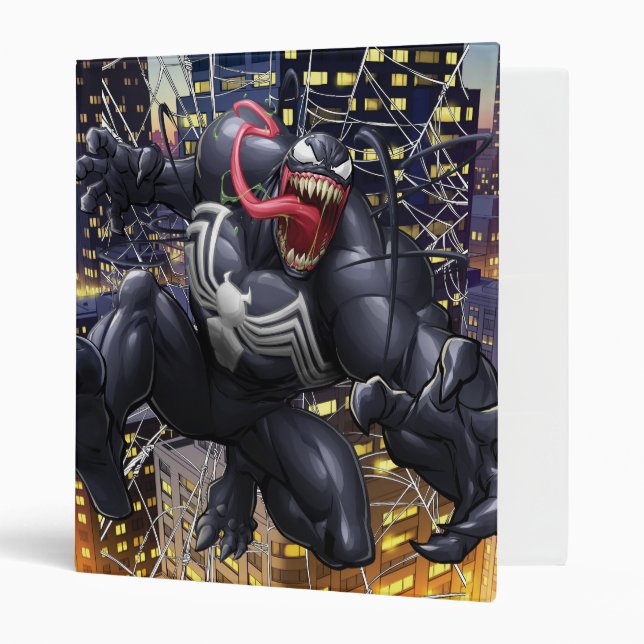 Spider-Man | Venom Leaping Forward Binder (Front/Inside)