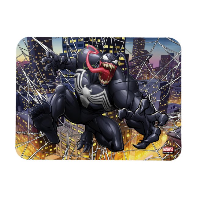 Spider-Man | Venom Leaping Forward Magnet (Horizontal)
