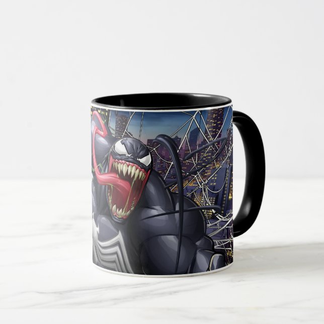 Spider-Man | Venom Leaping Forward Mug (Front Right)