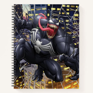 Spider-Man   Venom Leaping Forward Notebook