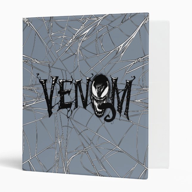 Spider-Man | Venom Name Logo Binder (Front/Inside)