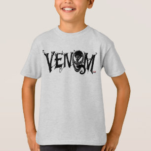 Spider-Man   Venom Name Logo T-Shirt