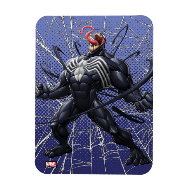 Spider-Man | Venom Symbiote Lashing Out Magnet (Vertical)