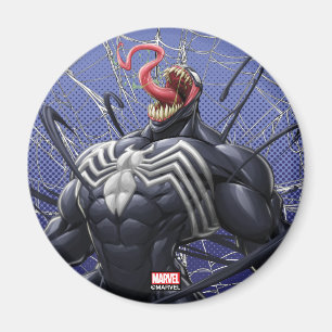 Spider-Man   Venom Symbiote Lashing Out Magnet