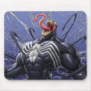Spider-Man Venom Symbiote Lashing Out Mouse Pad