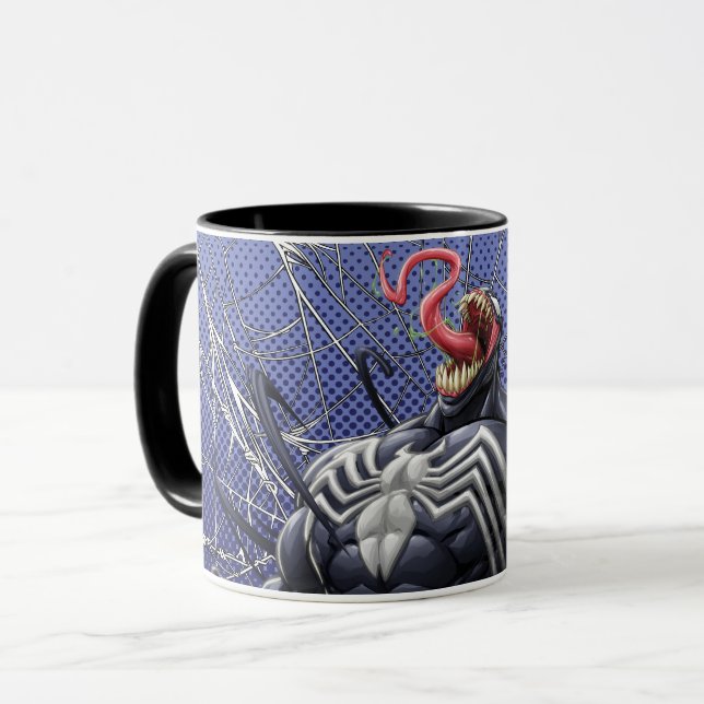 Spider-Man | Venom Symbiote Lashing Out Mug (Front Left)