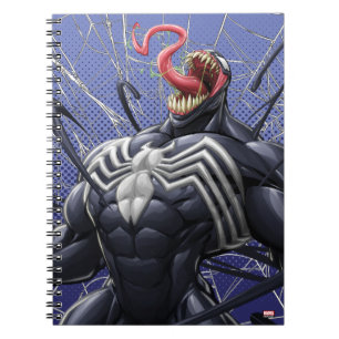 Spider-Man   Venom Symbiote Lashing Out Notebook