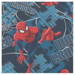 Spider-Man Wall Crawler Pattern Fabric