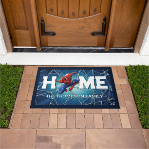 Spider-Man   Web-Shooting Leap Doormat